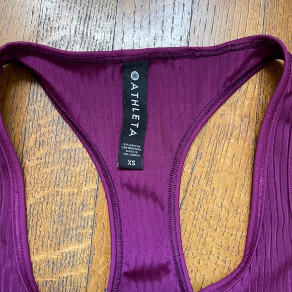 ATHLETA Vitality Rib Tank. SZ XS - Picture 3 of 8